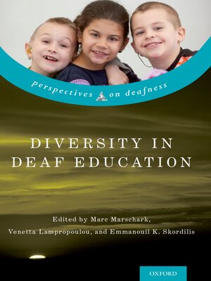 cover image of Diversity in Deaf Education